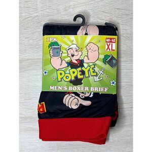 Popeye Boxer Briefs Mens Graphic Novelty Dad Gift Silly Crazy Funny Wild Size XL
